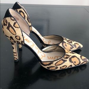 Sam Edelman Delilah Leopard Heels Size 7